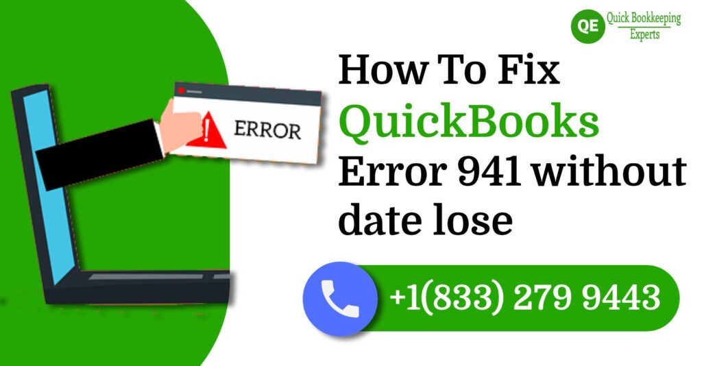 Fix QuickBooks Error 941