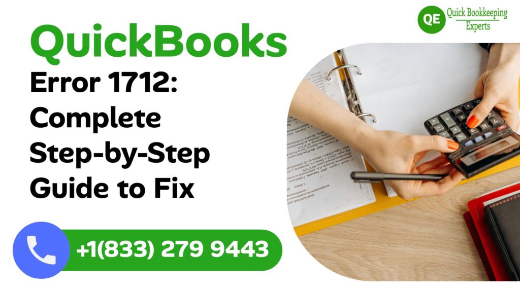 quickbooks error 1712