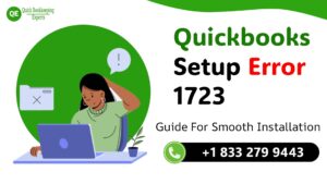 QuickBooks Setup Error 1723