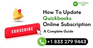 How to Upgrade QuickBooks Online Subscription