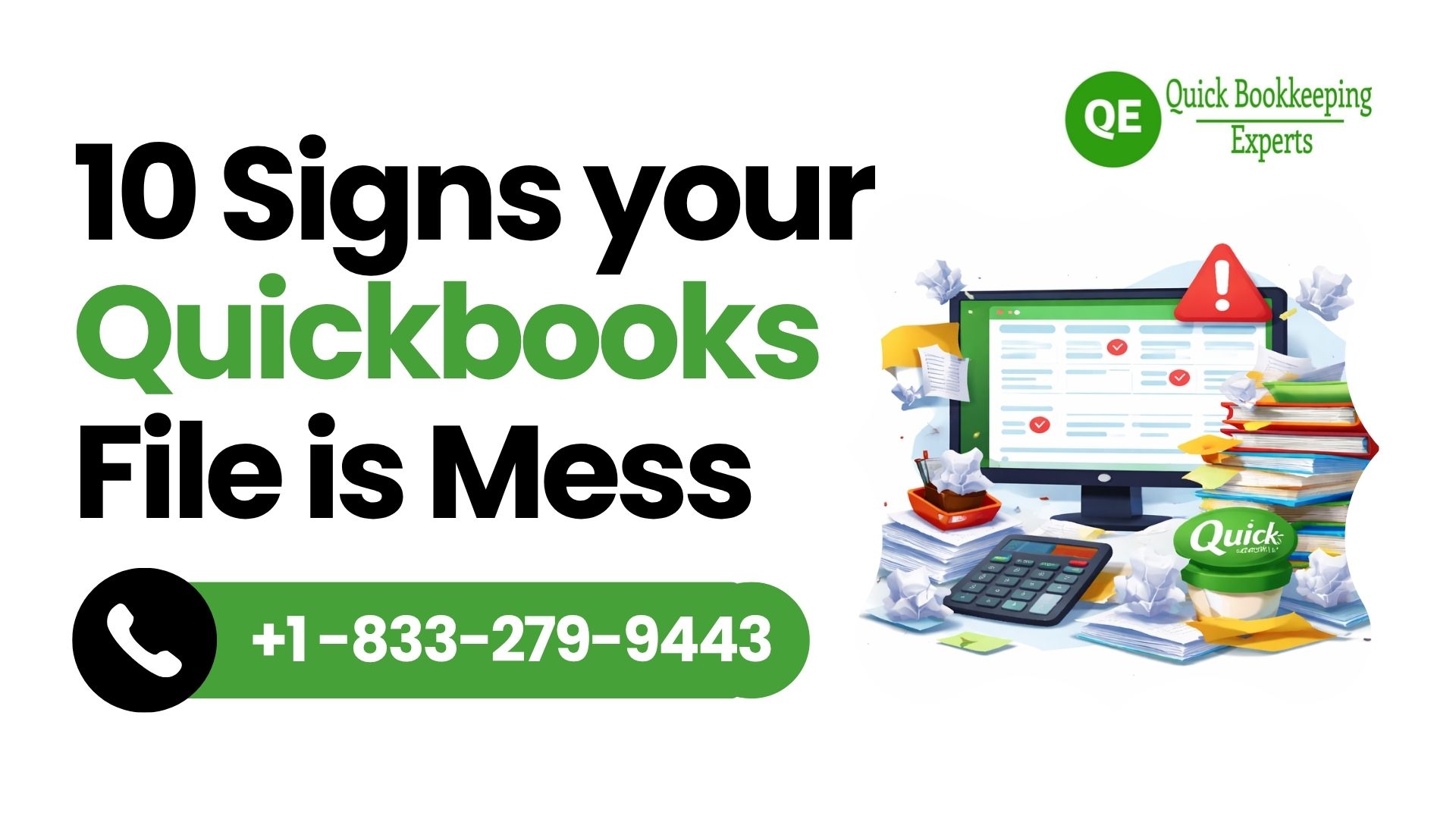 10 sign your quickbooks file is mess
