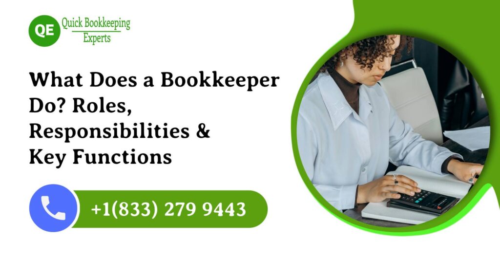 What Does a Bookkeeper Do