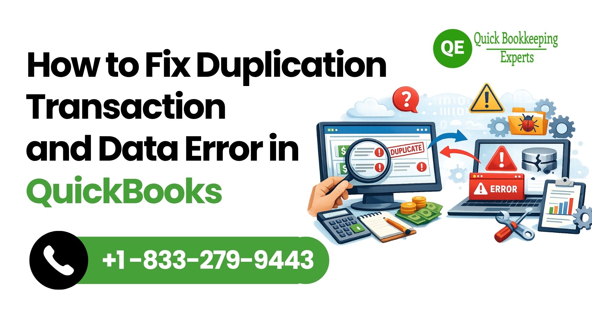 How to Fix Duplicate Transactions and Data Errors in QuickBooks Desktop