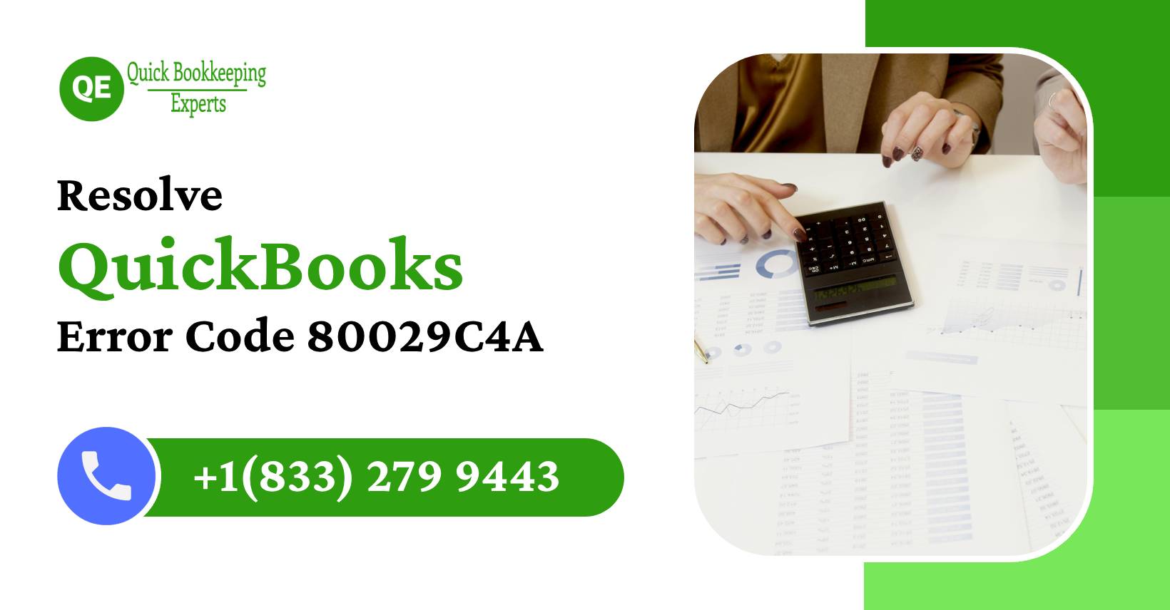 Resolve QuickBooks Error Code 80029C4A