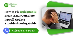 How to Fix QuickBooks Error 15212