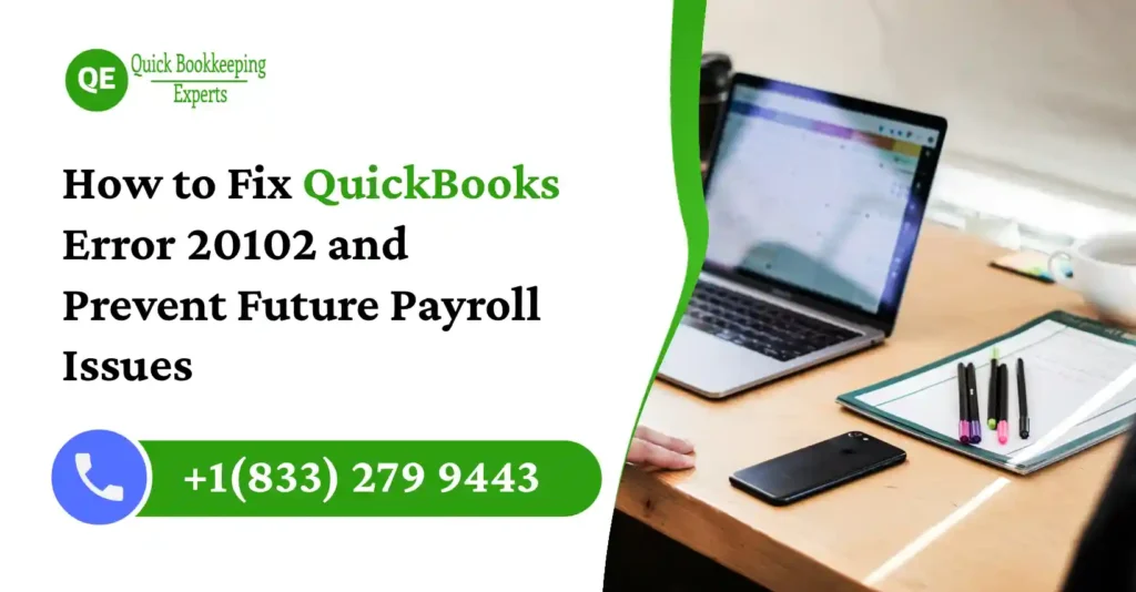 fix quickbooks error 20102