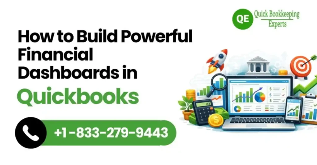 Fianancial Dashbord in QuickBooks