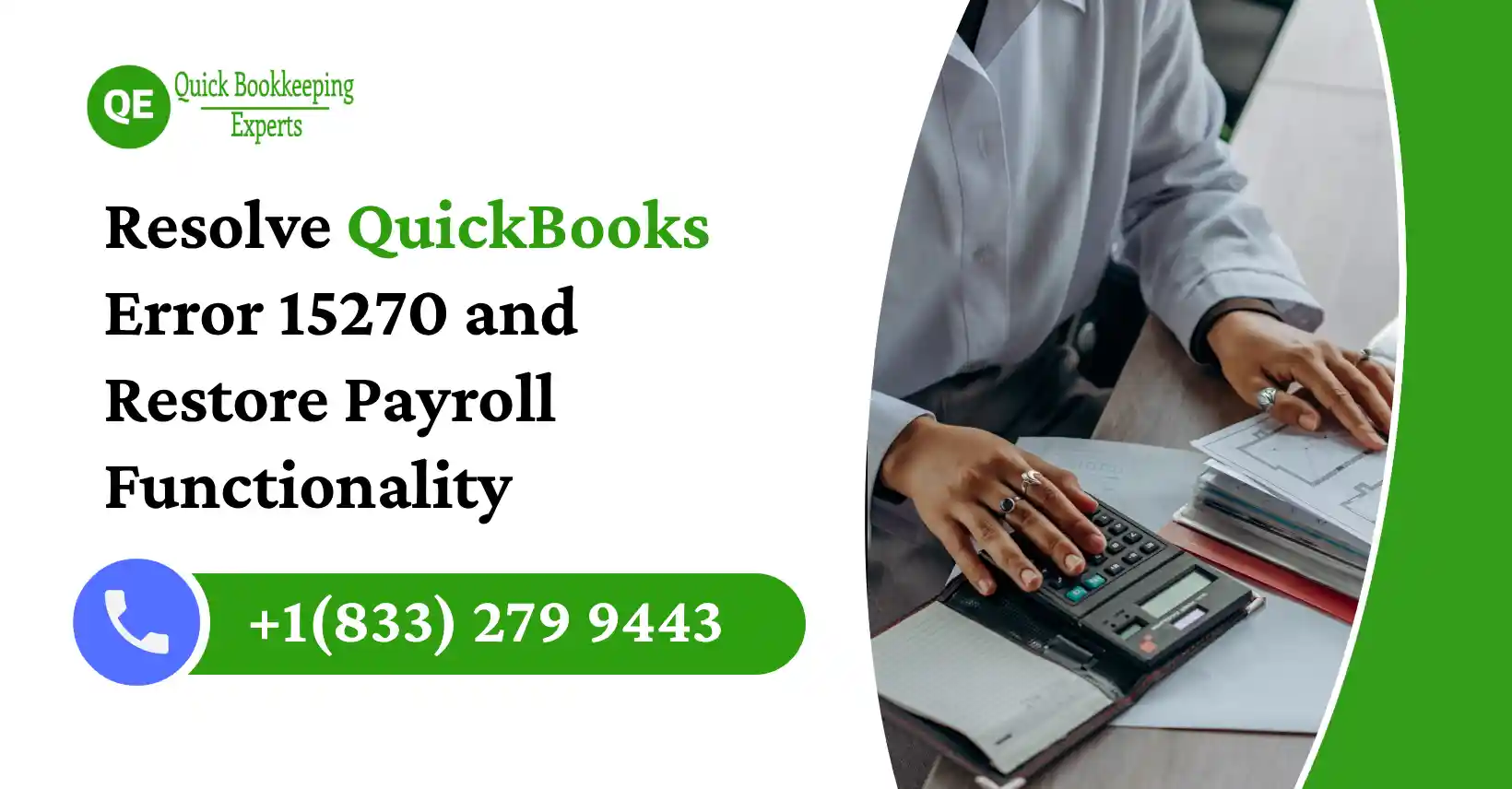 resolve quickbooks error 15270