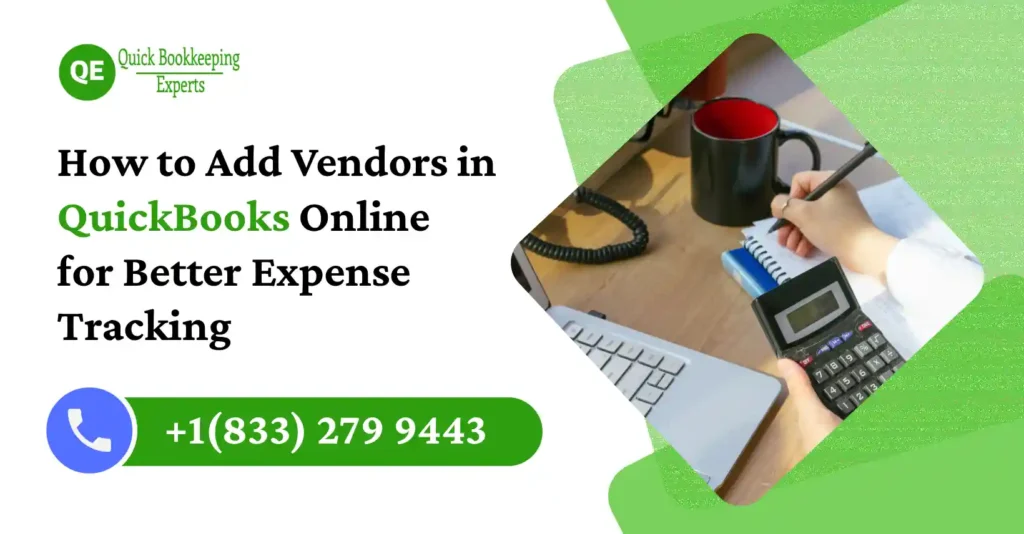 vendors in quickbooks online