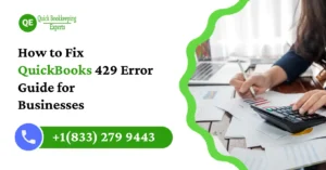 fix quickbooks 429 error