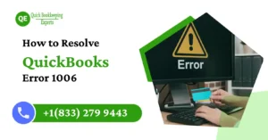 fix quickbooks error 1006