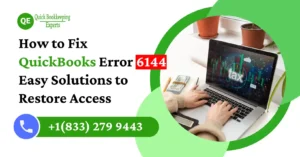 fix quickbooks error 6144