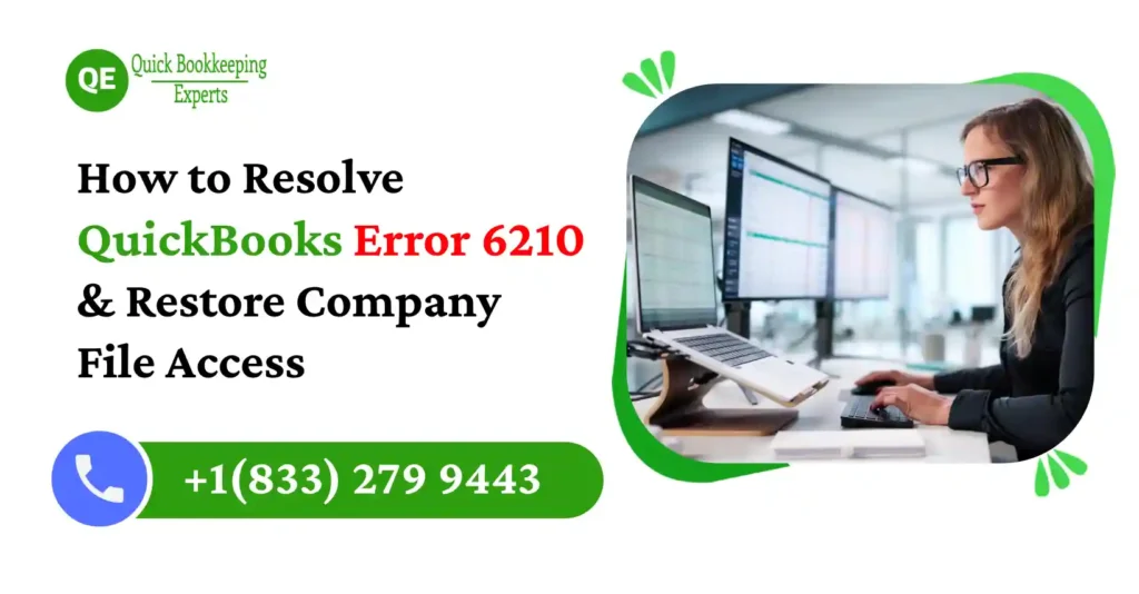 fix quickbooks error 6210