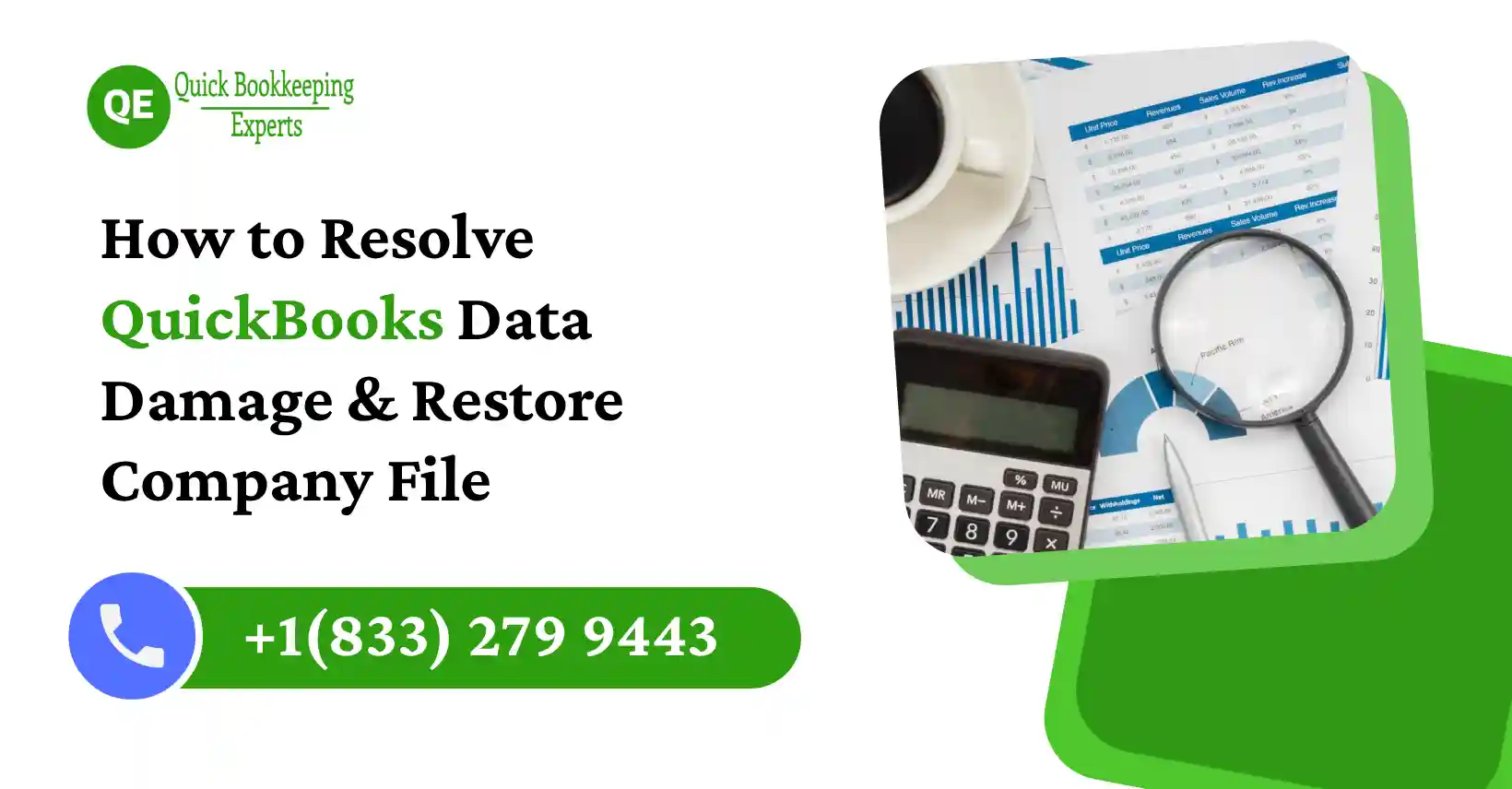 resolve quickbooks data damage