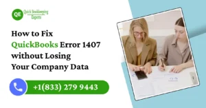 fix quickbooks error 1407