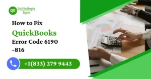 quickbooks error 6190-816