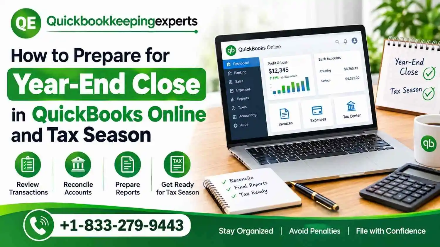 Year-End Close in QuickBooks Online
