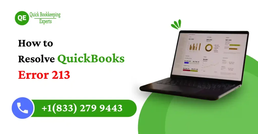 quickbooks error 213