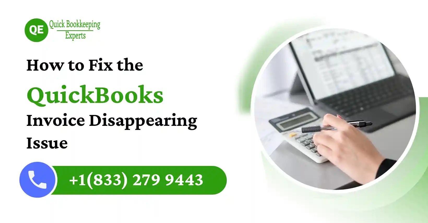 quickbooks invoice disappearing