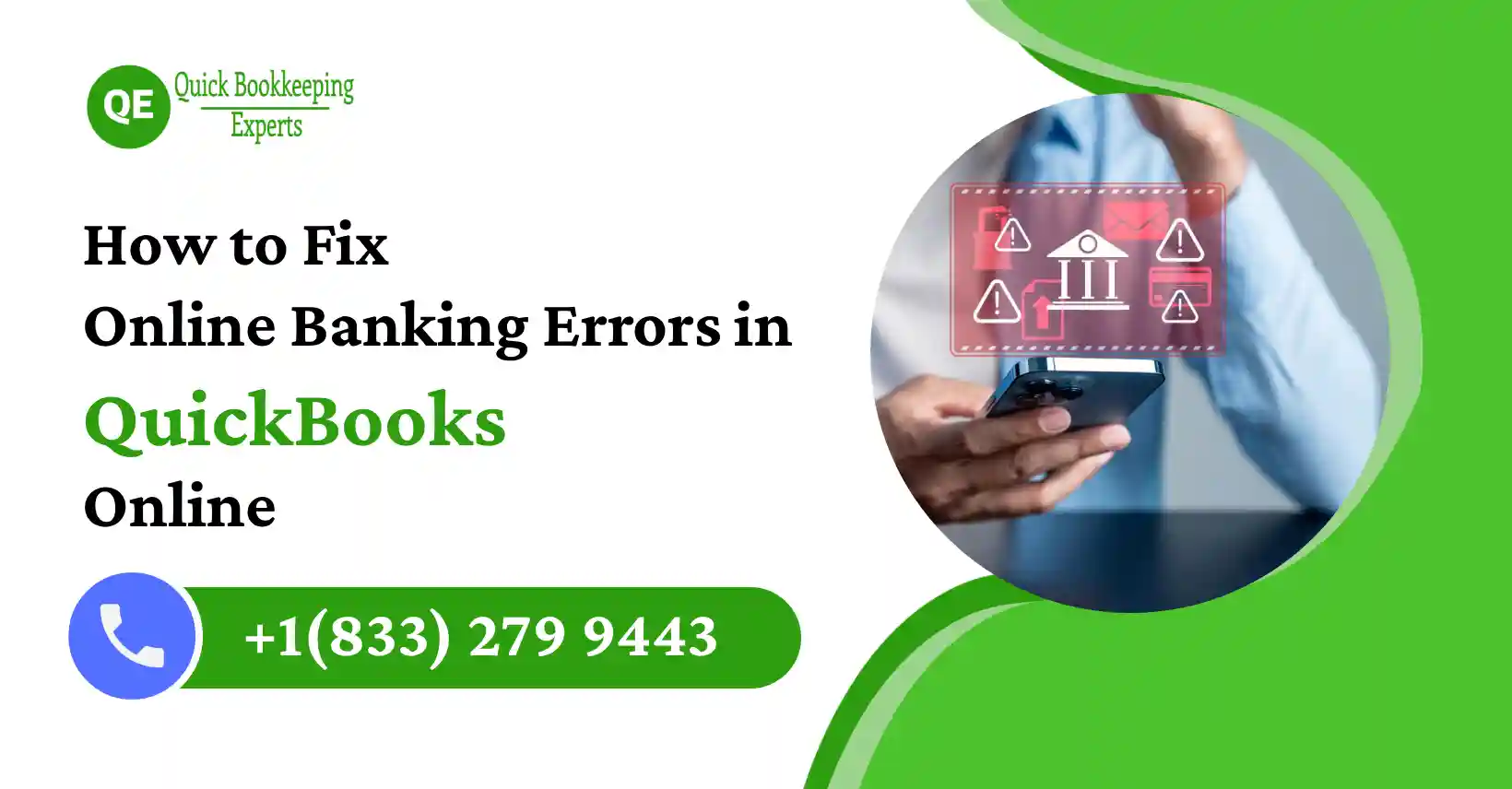quickbooks online banking error