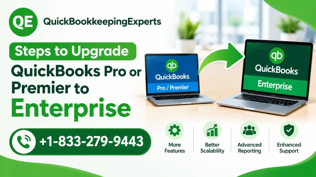 Upgrade QuickBooks Pro or Premier to Enterprise